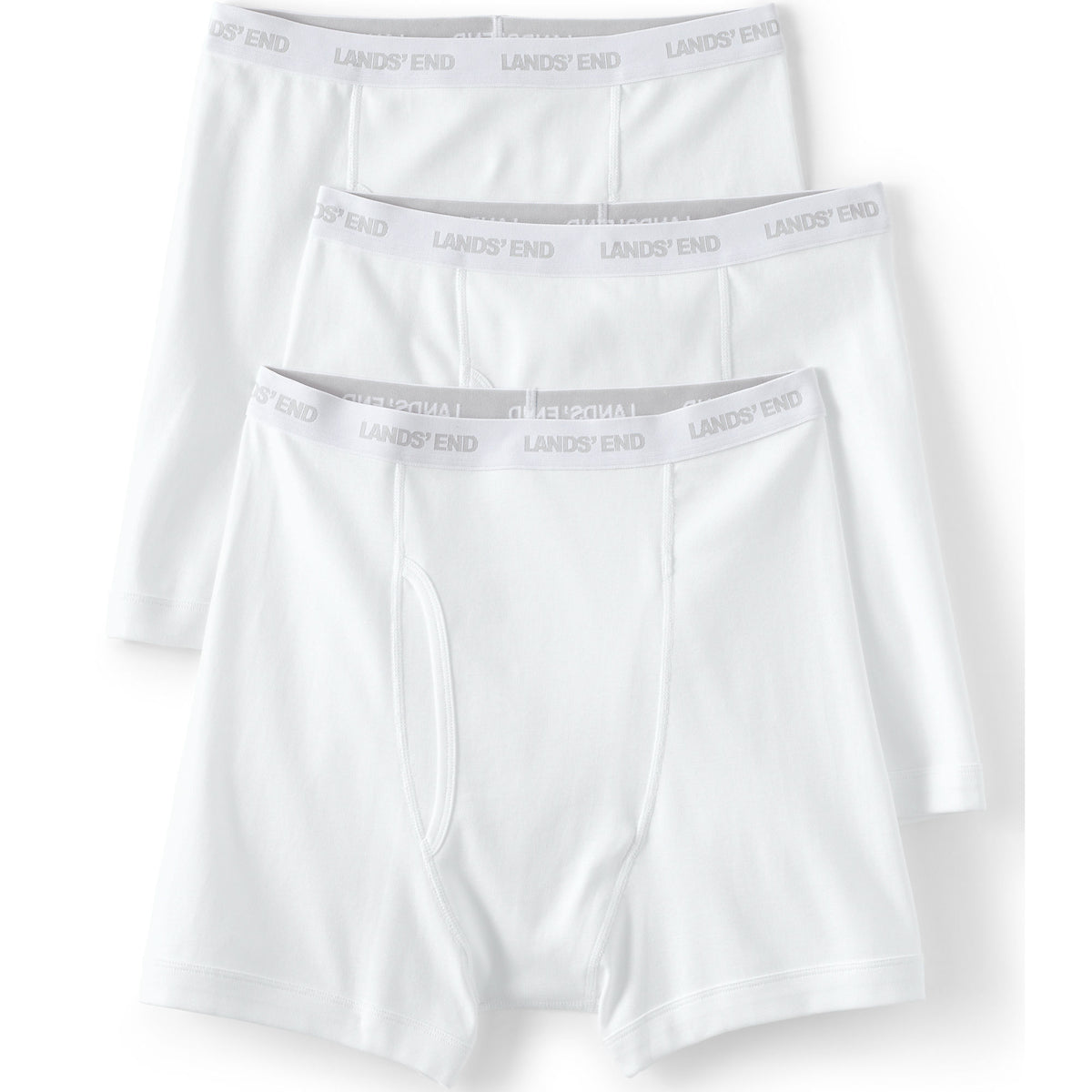 Men's Big and Tall 3 Pack Knit Boxer Briefs