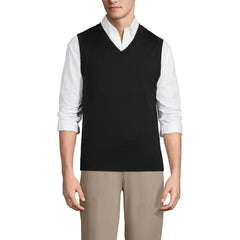 Unisex Tall Cotton Modal Pullover Sweater Vest