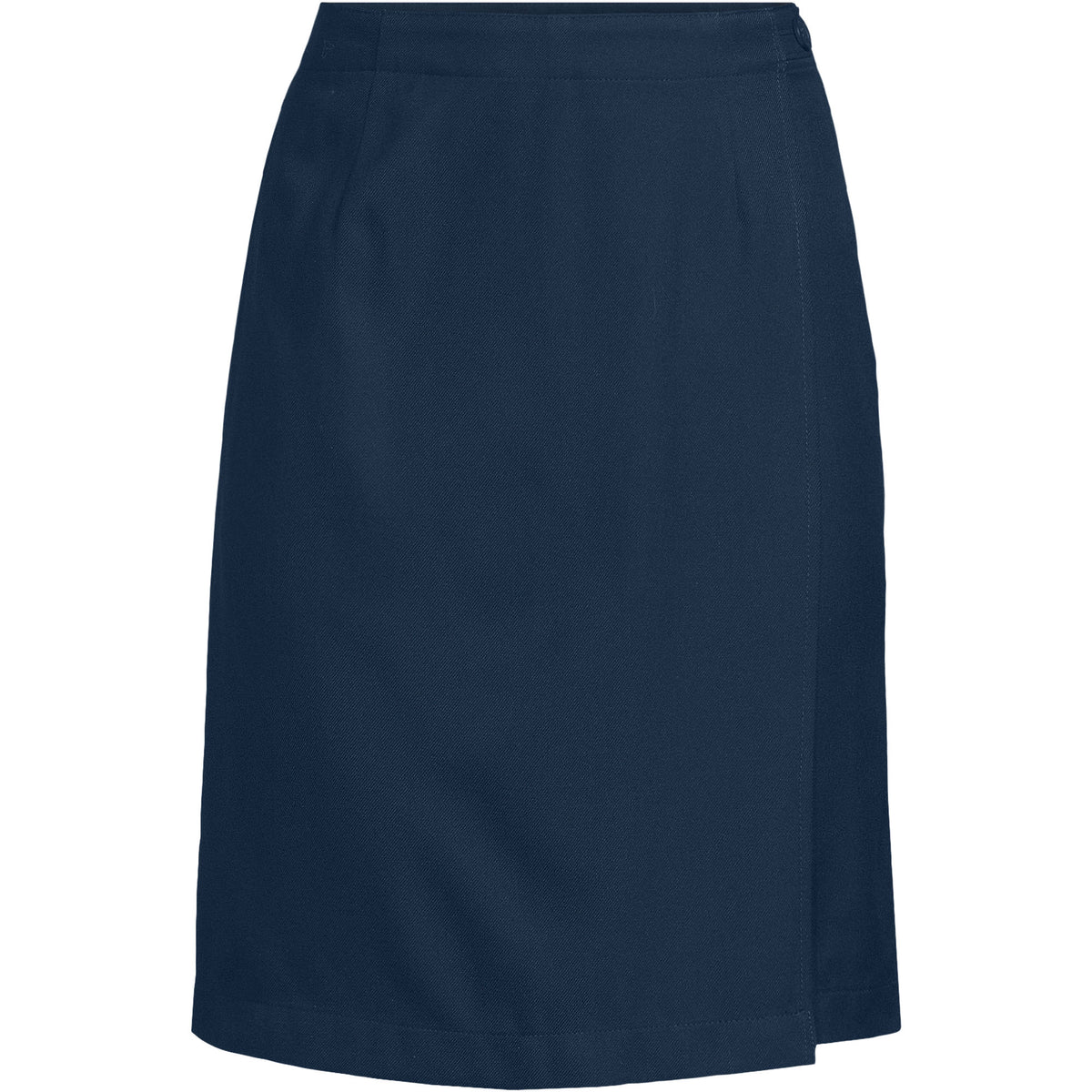 Women's Solid A Line Tab Skort Top of Knee