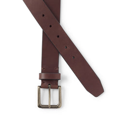 Men's Big Rugged Leather Belt