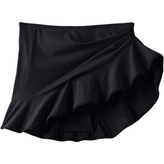 Women's Ruffle Hem Mini Swim Skirt