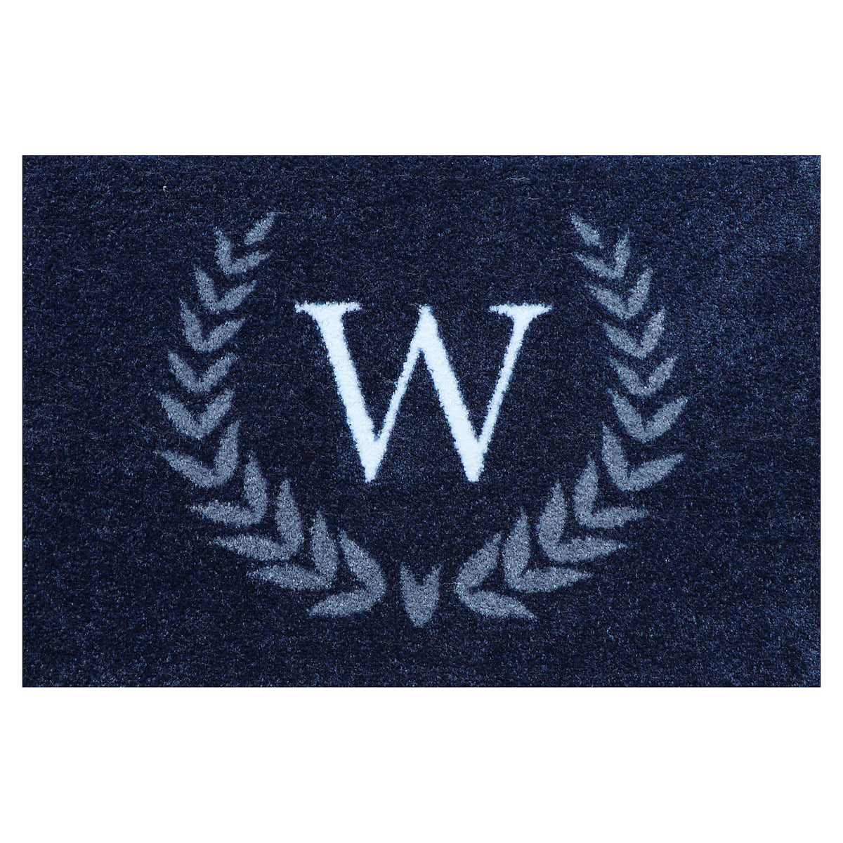 Matterly Monogrammed Laurel Wreath Doormat - Standard