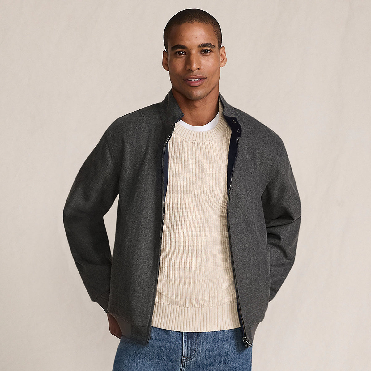 Men's Reversible Harrington Jacket