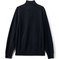 School Uniform Unisex Cotton Modal Full Zip Sweater Jacket