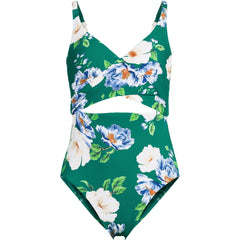Women's Wrap Monokini High Leg One Piece Swimsuit