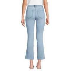 Women's Recover High Rise Button Front Kick Flare Crop Jeans