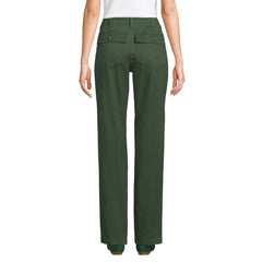 Women's High Rise Chino Utility Straight Leg Pants