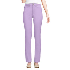 Women's Petite Stretch Chino High Rise Slim Pants