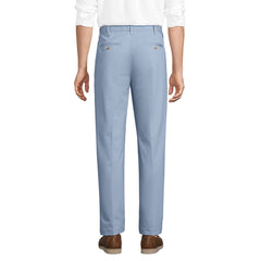 Men's No Iron Traditional Fit Plain Front Chino Pant