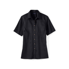 School Uniform Women's Plus Size Short Sleeve Performance Twill Shirt