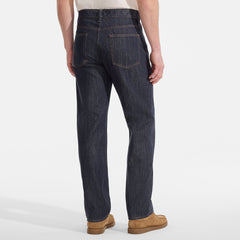 Men's Rigid Comfort Waist Easy Classic Fit Stay Blue Jean