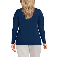 Women's Plus Size Cashmere Cardigan Sweater