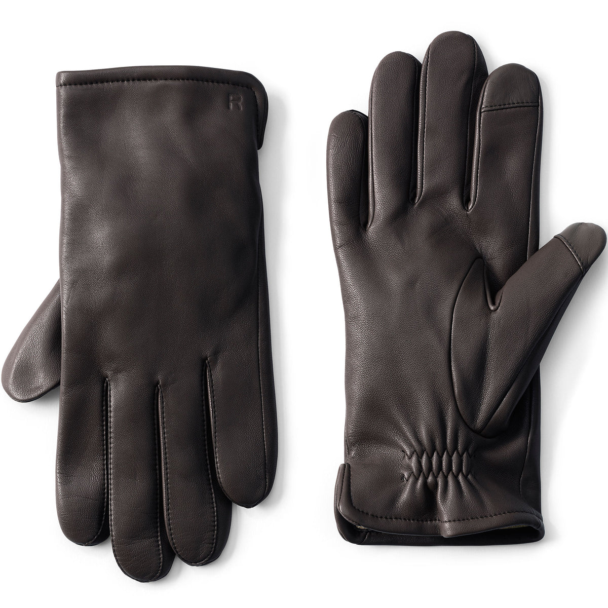 Men's Cashmere Lined EZ Touch Leather Glove