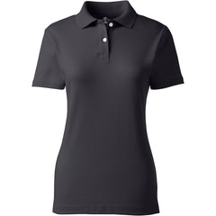 Women's Short Sleeve Feminine Fit Interlock Polo Shirt