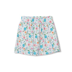 Girls Plus Smocked Skort