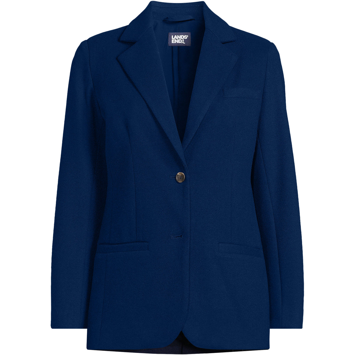 Women's Brushed Ponte Traditional Blazer
