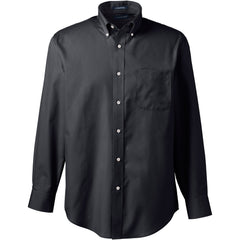 School Uniform Men's Big Long Sleeve Buttondown No Iron Broadcloth Shirt
