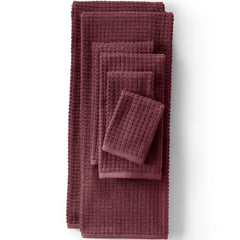 Cotton Waffle Washcloth 2-Piece Set