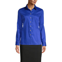 School Uniform Women's Long Sleeve Performance Twill Shirt