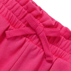 Girls French Terry Paper Bag Shorts