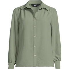 Women's Plus Size Creaseless Feminine Shirt