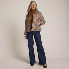 Women's Soft Denim High Rise Classic Flare Jeans