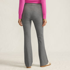 Women's Petite Starfish High Rise Pull On Flare Pocket Pants