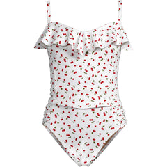 Women's Ruffle Midkini Set
