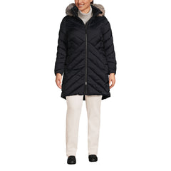 Women's Plus Size FeatherFree Cozy Fleece Lined Winter Coat