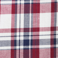 Men's Big and Tall Traditional Fit Short Sleeve Madras Shirt
