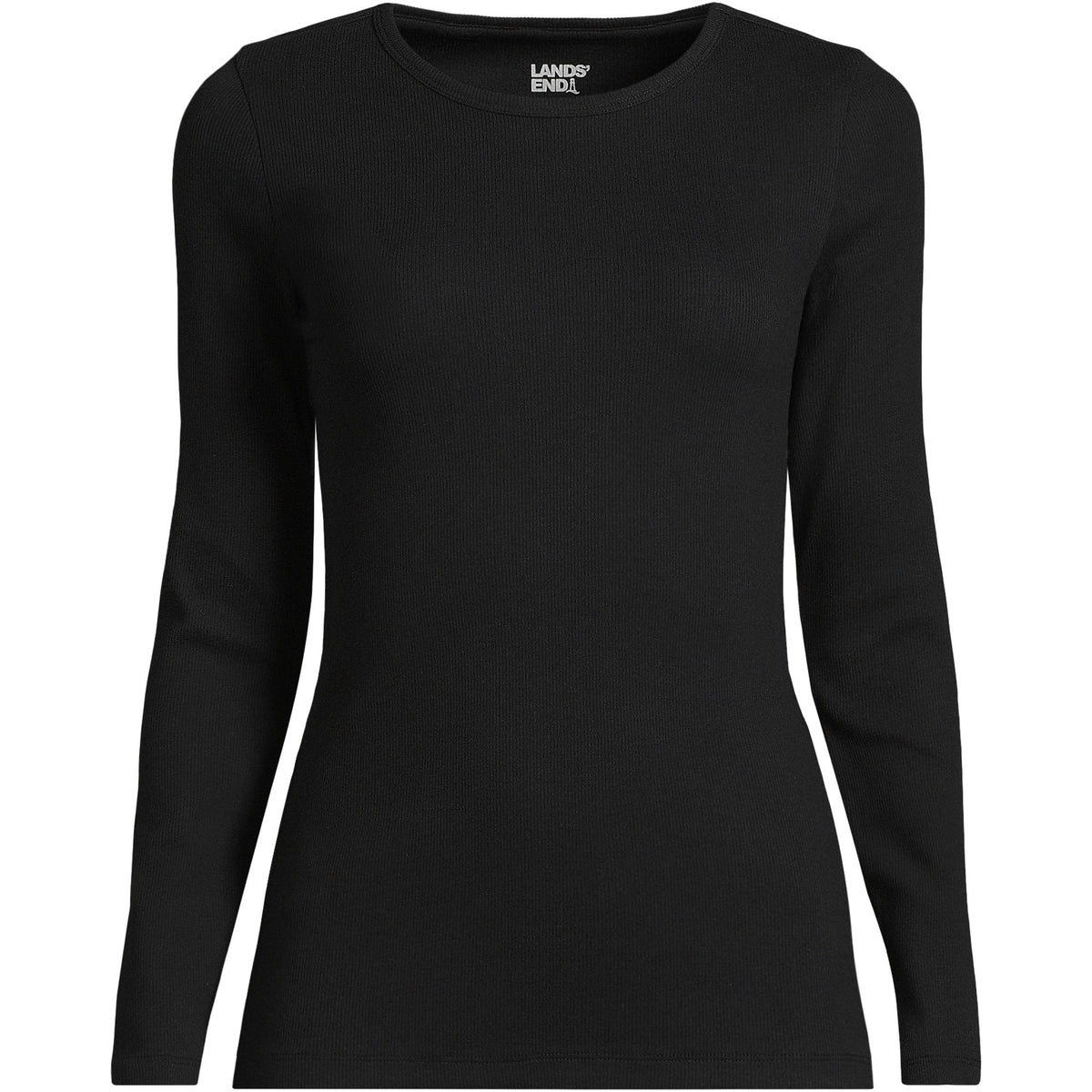 Women's Tall Long Sleeve Micro Rib T-Shirt