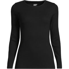 Women's Long Sleeve Micro Rib T-Shirt