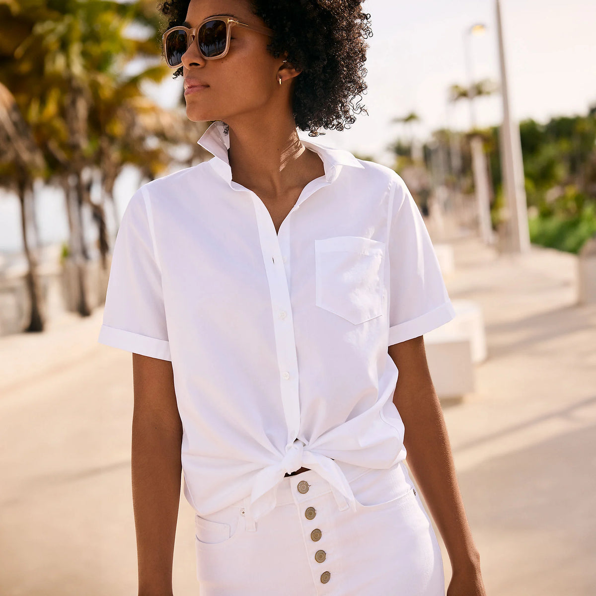 Women's Tall Wrinkle Free No Iron Shirt