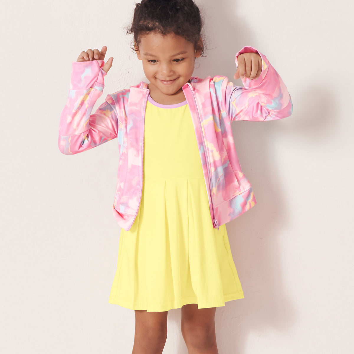 Girls Athletic Active Tank Top Dress