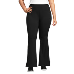 Women's Plus Size Active Hi Impact High Rise Slim Flare Pants