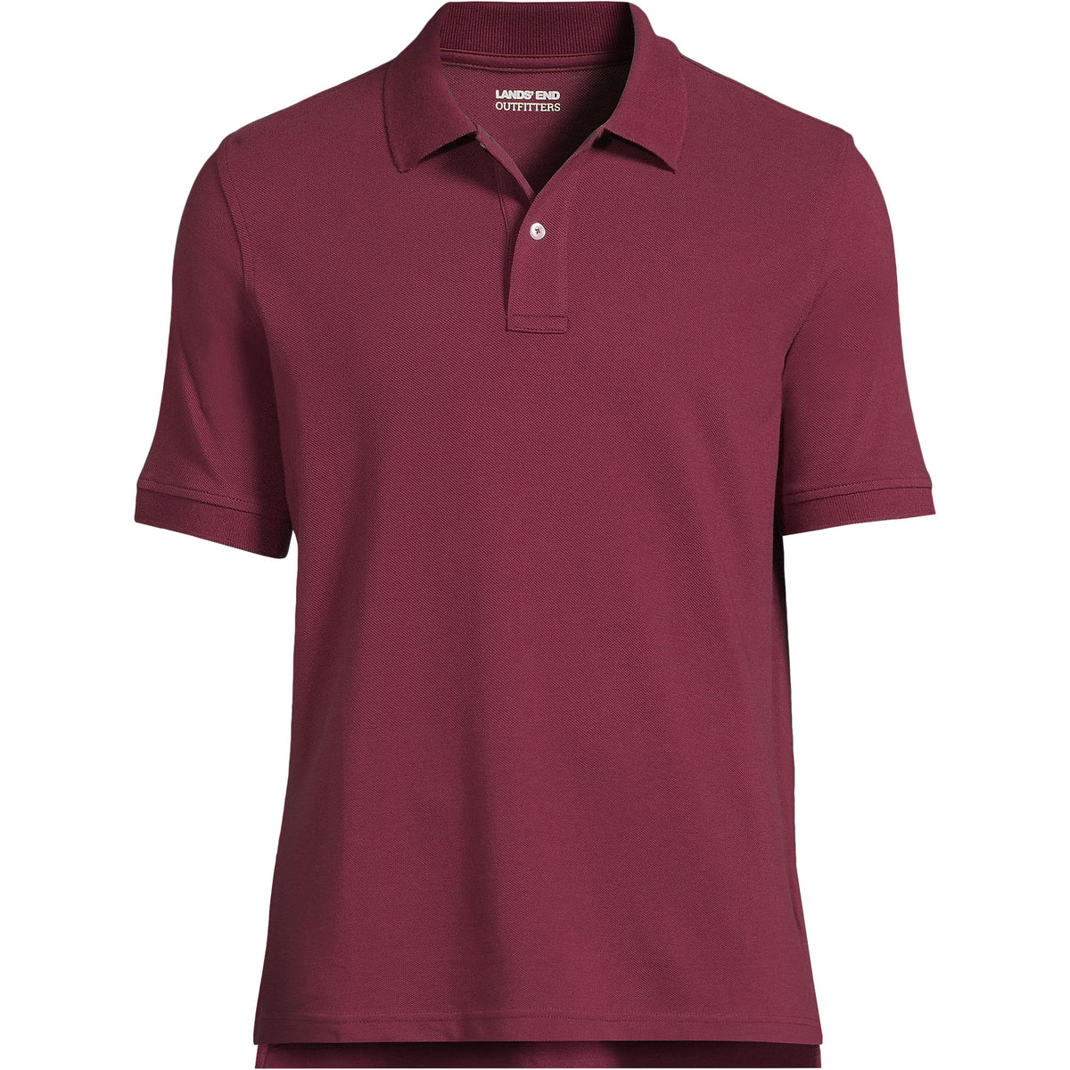 Men's Big Banded Short Sleeve Mesh Polo