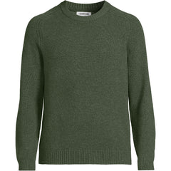 Men's Long Sleeve Lambswool Crewneck Sweater