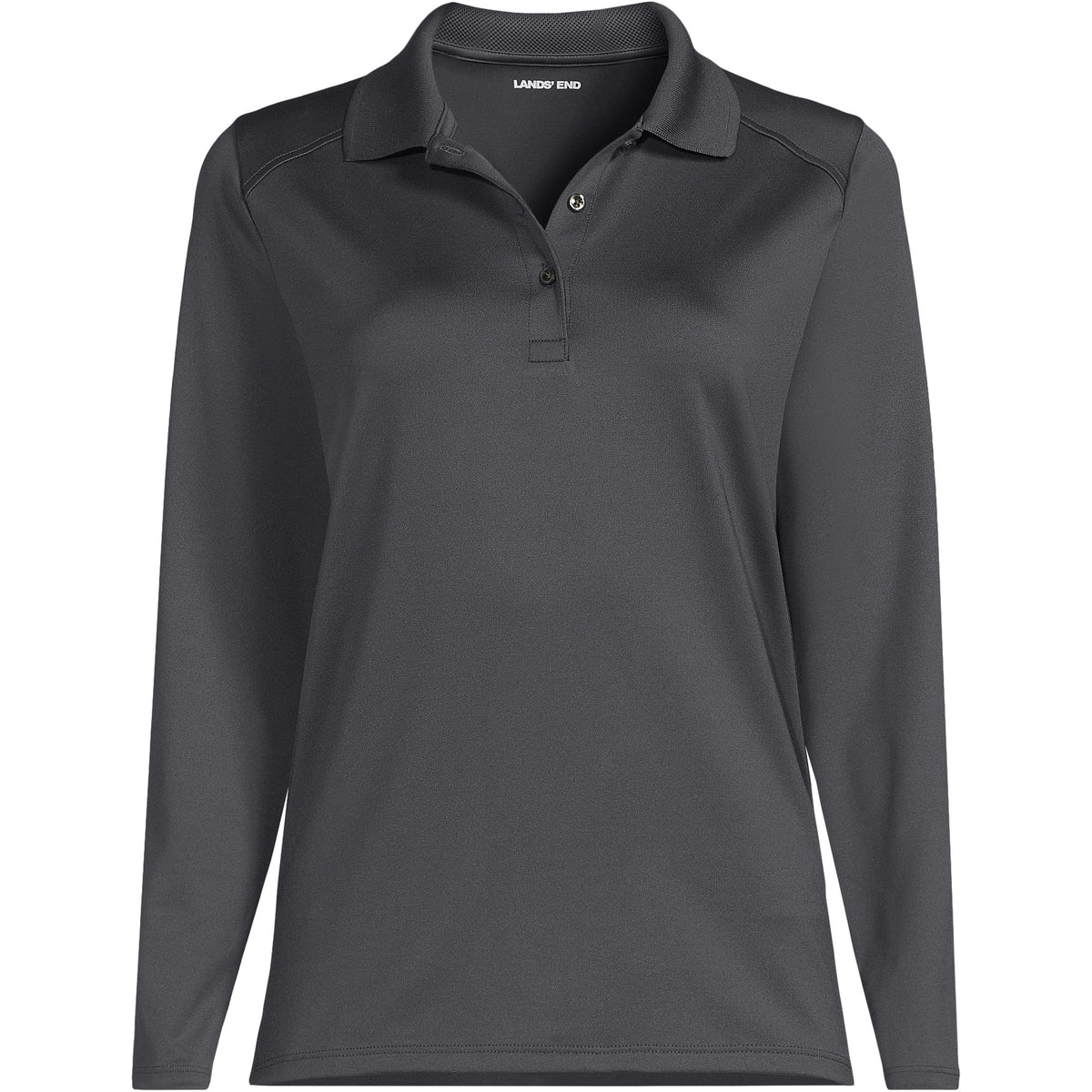 School Uniform Women's Long Sleeve Feminine Fit Rapid Dry Polo Shirt